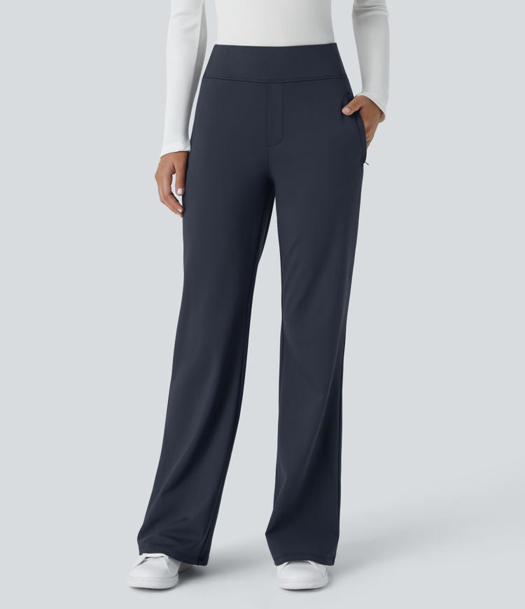 Alice – Pantalon Évasé Taille Haute pour Femme