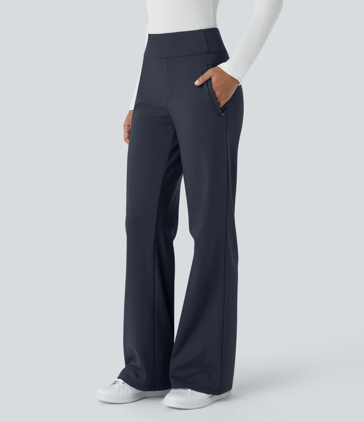 Alice – Pantalon Évasé Taille Haute pour Femme