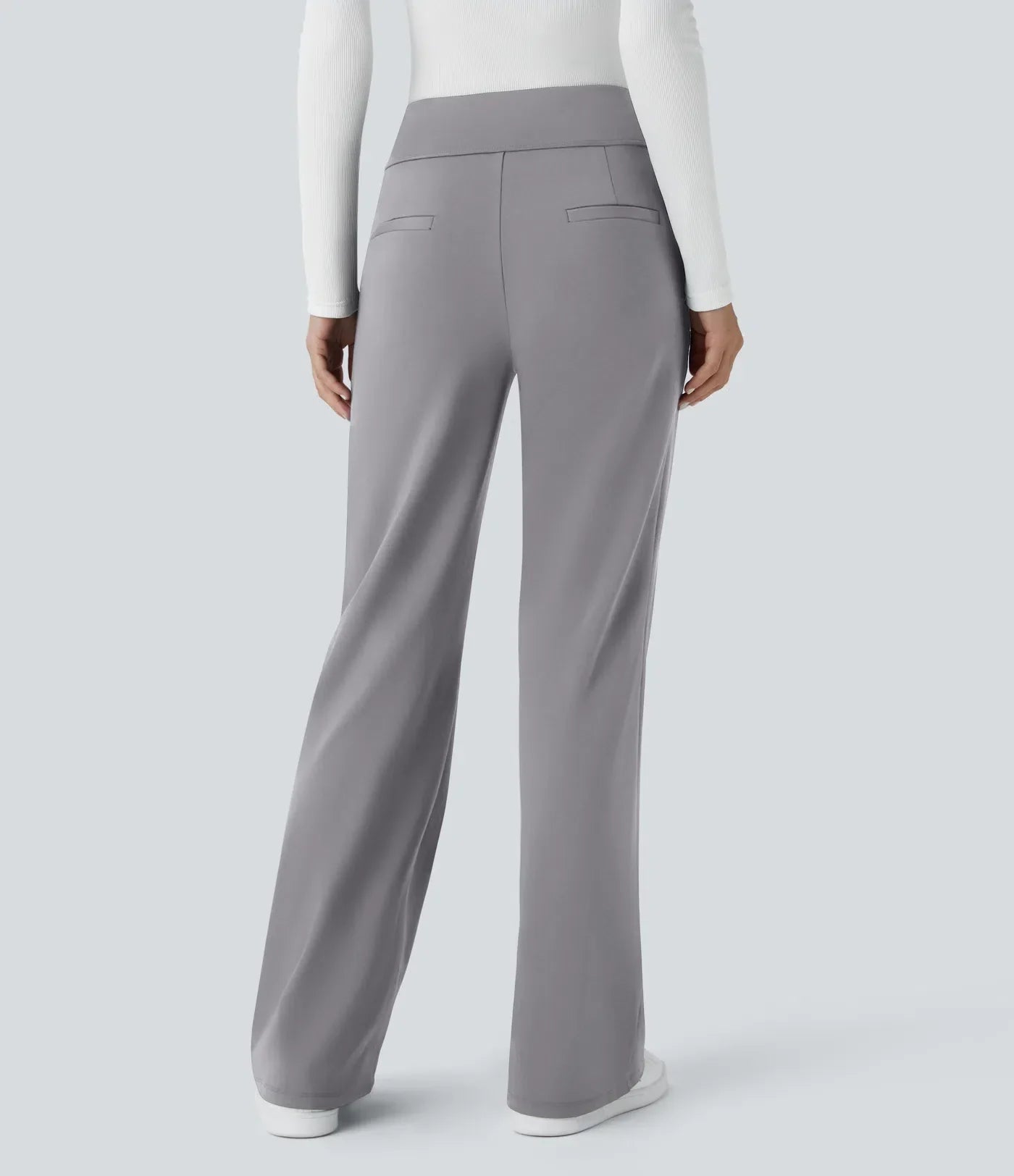 Alice – Pantalon Évasé Taille Haute pour Femme