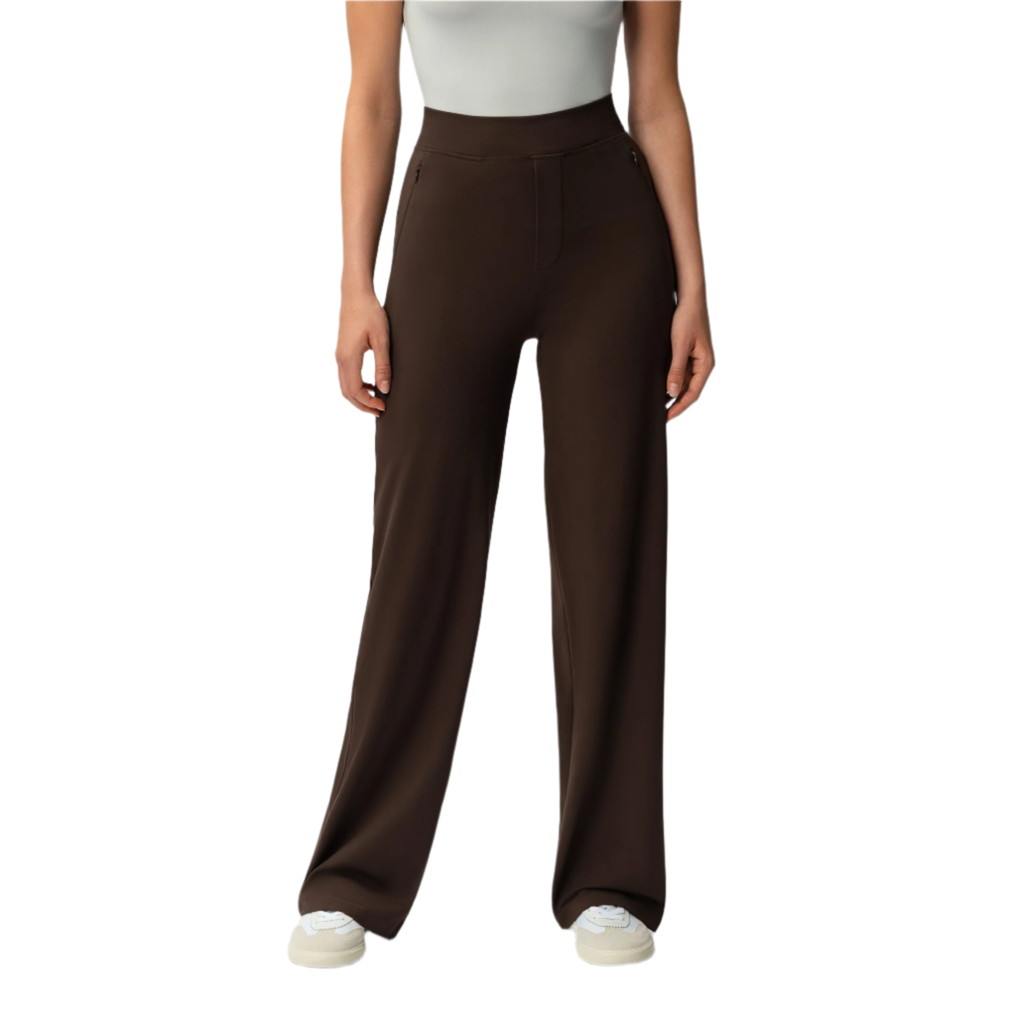Clara – Pantalon femme doux couleur pêche