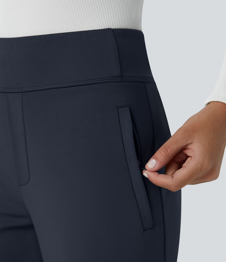 Alice – Pantalon Évasé Taille Haute pour Femme