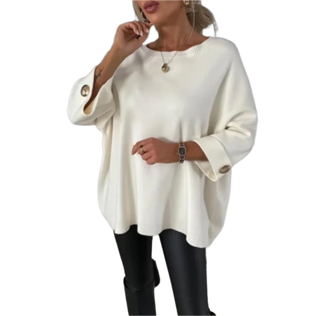 Adeline – Pull Maille Femme Manches Mi-longues