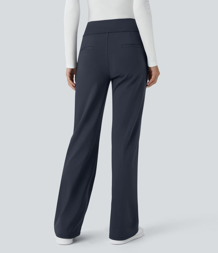 Alice – Pantalon Évasé Taille Haute pour Femme